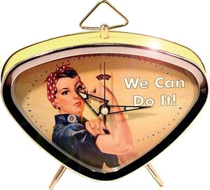 Väckarklocka. We Can Do It!
