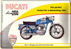 Metallskylt  Ducati