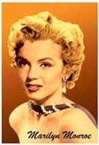Kylskåpsmagnet Marilyn Monroe