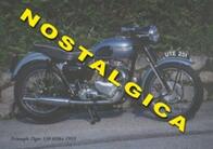 Nostalgikort: Triumph Tiger 110 650cc 1955