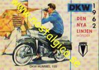 Nostalgikort: DKW Hummel 155 1962