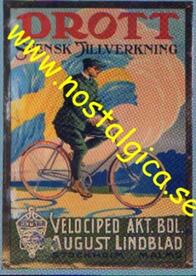 Nostalgikort: Drott Velociped AB