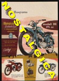 Nostalgikort: Husqvarna modell 281 175 cc
