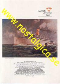 Nostalgikort: Swedish American Line