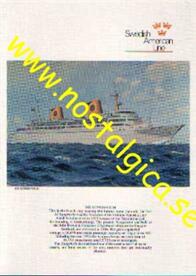 Nostalgikort: Swedish American Line