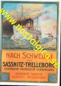 Nostalgikort: Nach Schweden via Sassnitz-Trelleborg