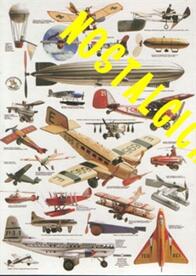 Nostalgikort: Diverse flygplan