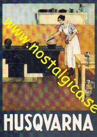 Nostalgikort: Husqvarna Spis