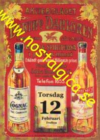 Nostalgikort: Barth Dahlgren Vin & Sprit
