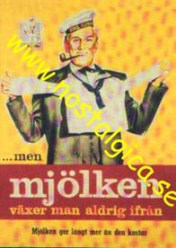 Nostalgikort: Mjölken man aldrig växer ifrån