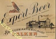 Nostalgikort: Falken export beer