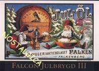 Nostalgikort: Falcon Julbrygd Tomte