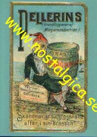Nostalgikort: Pellerins Margarin