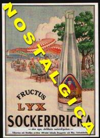 Nostalgikort: Fructus lyx sockerdricka