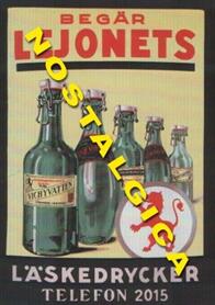 Nostalgikort: Lejonets läskedryck
