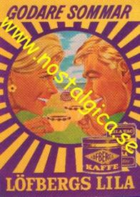 Nostalgikort: Löfbergs Lila