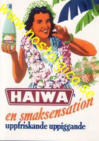 Nostalgikort: Haiwa Dryck