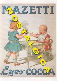 Nostalgikort: Mazetti Eyes cocoa