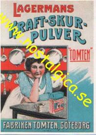 Nostalgikort: Lagermans Kraftskurpulver