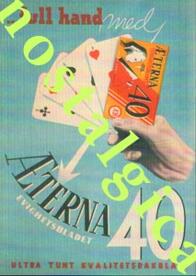 Nostalgikort: Aterna rakblad