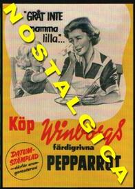 Nostalgikort: Winborgs pepparot