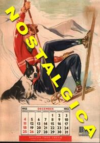 Nostalgikort: Almanacka december 1955