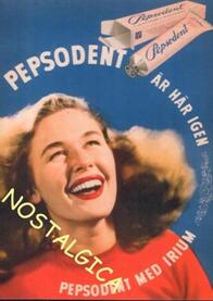 Nostalgikort: Pepsodent
