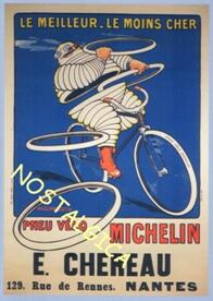 Nostalgikort: Michelin gubbe