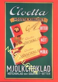 Nostalgikort: Cloetta mjölkchoklad
