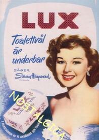 Nostalgikort: LUX och Susan Hayward