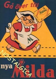 Nostalgikort: Milda margarin