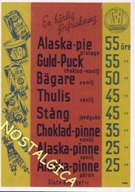 Nostalgikort: GB glass 1940