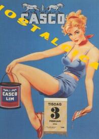 Nostalgikort: Casco lim