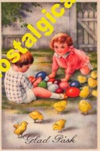 Nostalgikort: Glad Påsk!