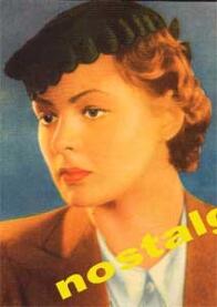 Nostalgikort: Ingrid Bergman