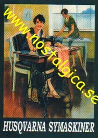 Nostalgikort: Husqvarna Symaskiner