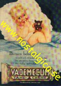 Nostalgikort: Vademecum Tandkräm