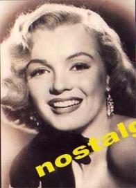 Nostalgikort: Marilyn Monroe