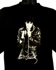 T-shirt Elvis sjunger i mick