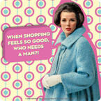 Underlägg Retro: When shopping feel so good . .