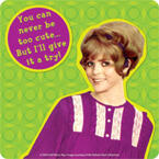 Underlägg Retro: You can never be too cute. . .