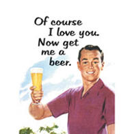 Retrokort: Of course I love you