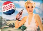 Metallskylt Small. Pepsi-Cola_Girl