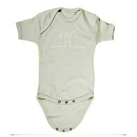 T-shirt Baby: Linus på linjen, Ah. Ljusblå