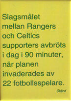 Kylskåpsmagnet: Slagsmål . . .