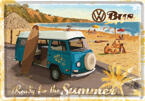 Metallskylt VW Buss