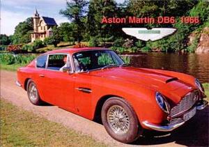 Nostalgikort: Aston Martin DB6 1966