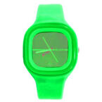 Armbandsklocka Retro Neon Grön