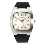 Armbandsklocka Retro Fyrkanting Vit