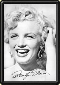 Metallskylt Marilyn Monroe